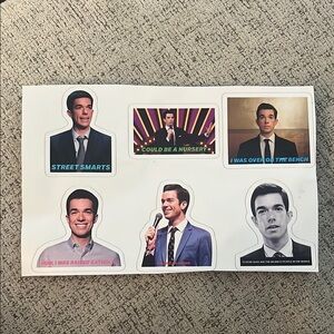 ❤️‍🔥BOGO FREE John Mulaney quotes Comedy Stickers Sticker Set Standup Funny NBC